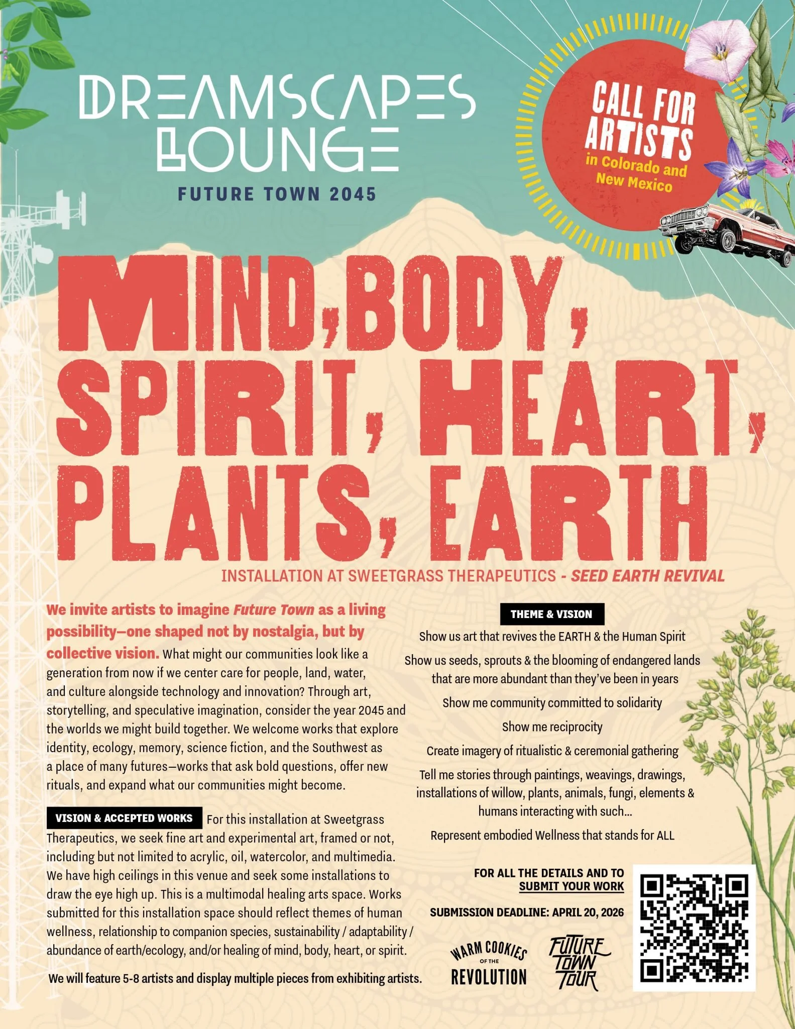 Call For Artists: Dreamscapes Lounge