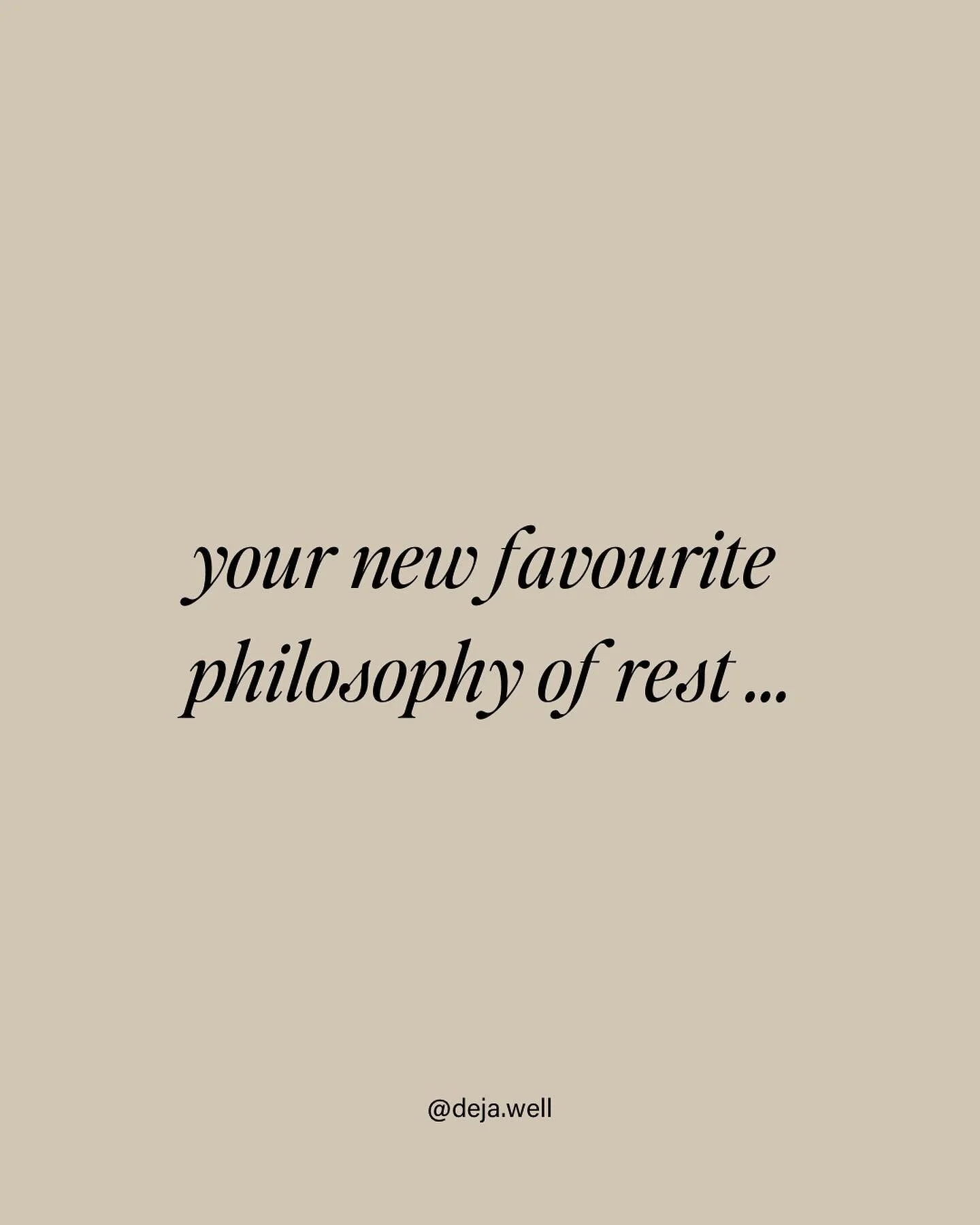 Sunday wisdom.