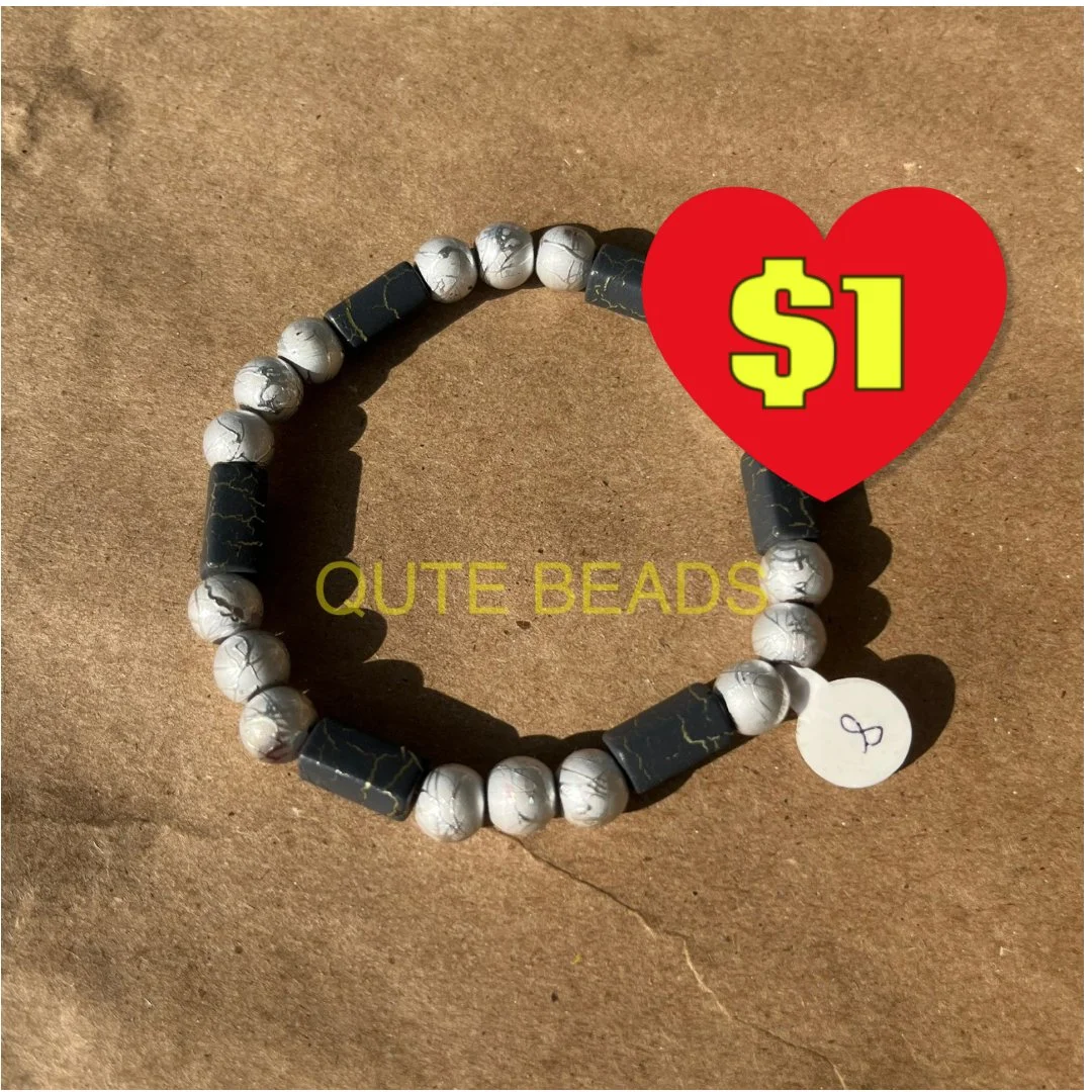 Silver/Gray Bracelet