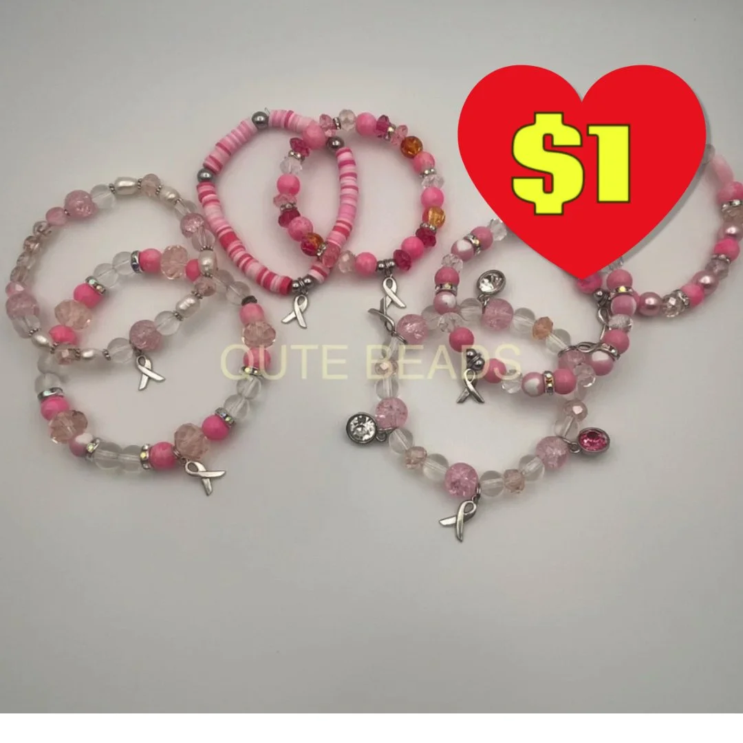 Breast Cancer Awareness Bracelets