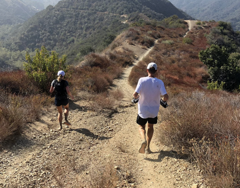 Hiking in local mountains in the Conejo Valley