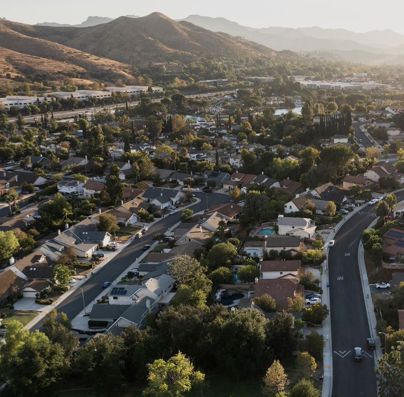 Aerial image of Agoura Hills