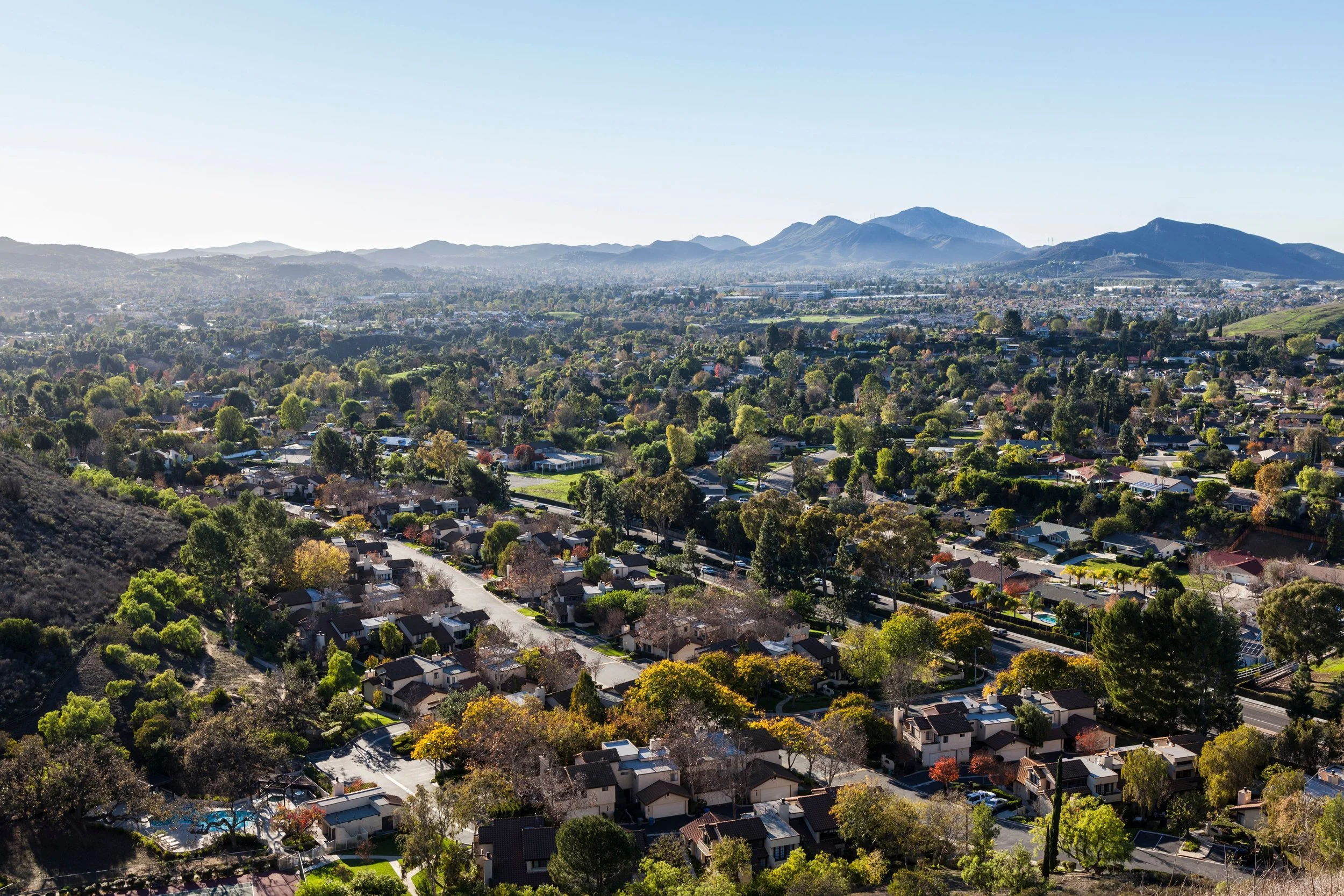 Aerial image of Thousand Oaks