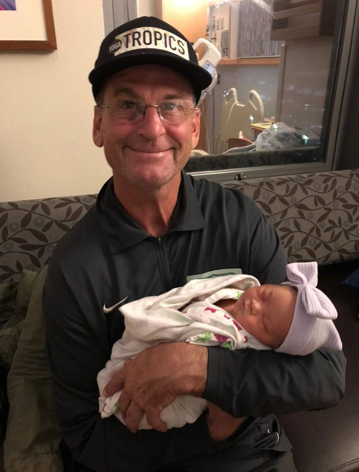 Happy Father&rsquo;s Day to our super yoga dad, Mike! And to all the Papas out there 💛 #happyfathersday #seeyouonthemat #yogadad #yogateacher #yogafamily #encinitaslife #hotyoga #yogatropics