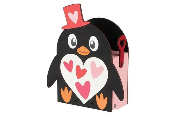 Free Home Depot Kids Workshop: Build a Penguin Mailbox