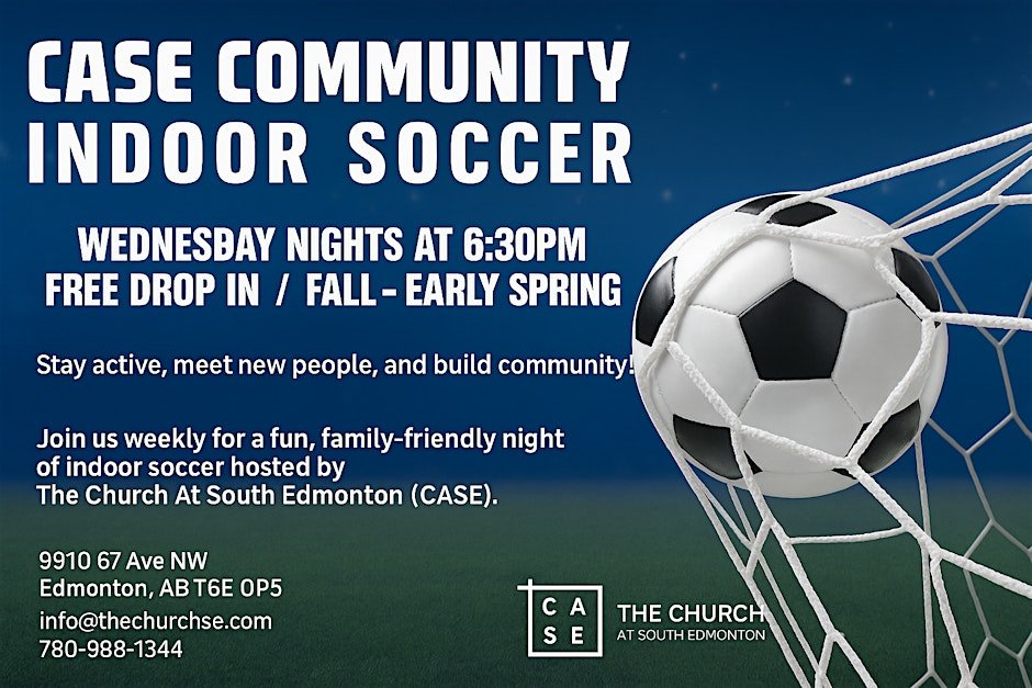 Free Indoor Soccer Drop-in