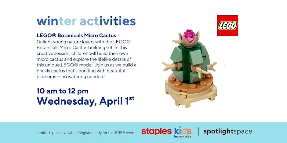 LEGO® Botanicals Micro Cactus at Staples