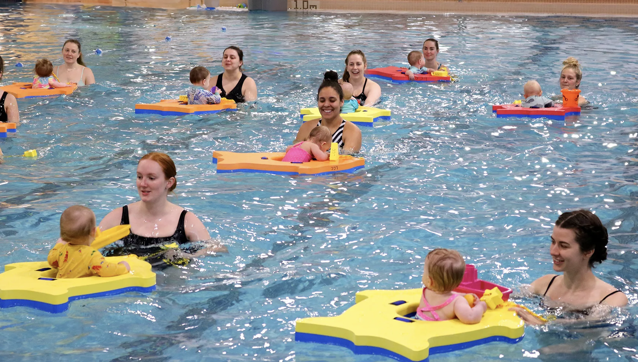 Baby &amp; Me Aquafit Launches at Two City of Edmonton Recreation Centres