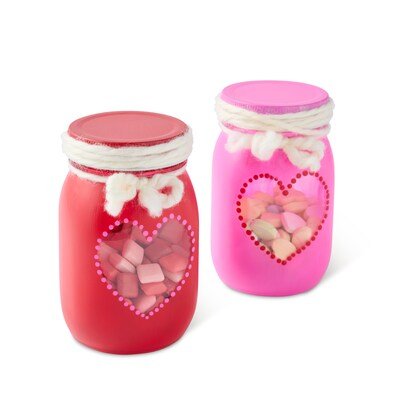 Sunday Makebreak at Michaels: Valentine's Mason Jar 