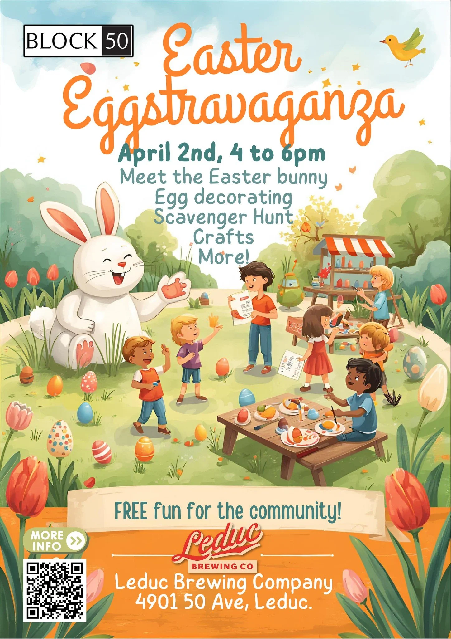 Easter Eggstravaganza at Leduc Brewing Company 