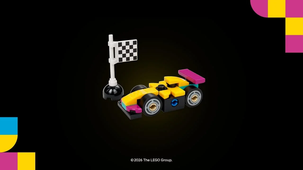 LEGO Make & Take:  F1 ACADEMY™ Mini build