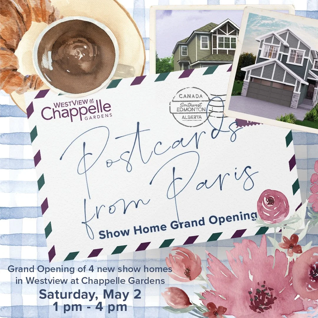 Postcards from Paris: Showhome Grand Opening