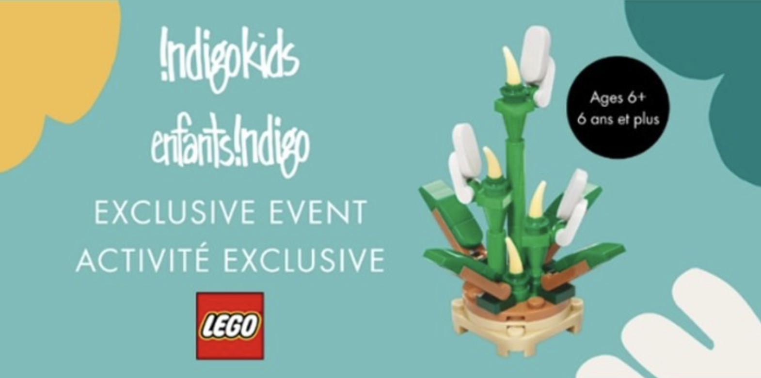LEGO Store Make & Take: Make a Peace Lily 