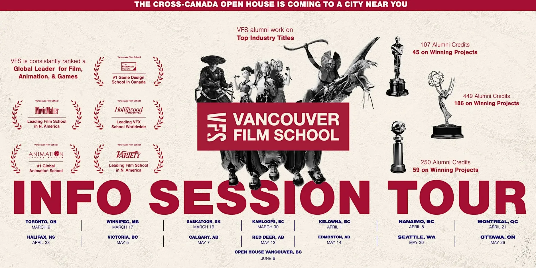Vancouver Film School Info Tour Session