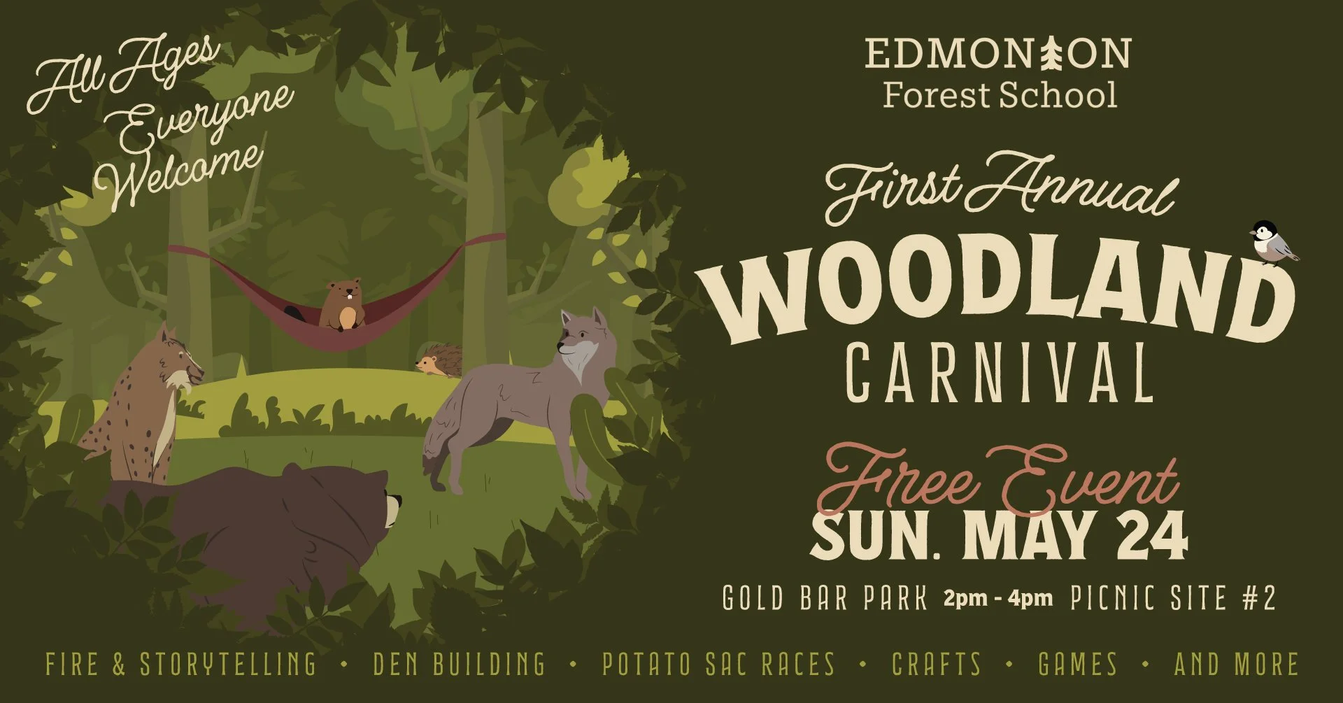 Edmonton Forest School Woodland Carnival 