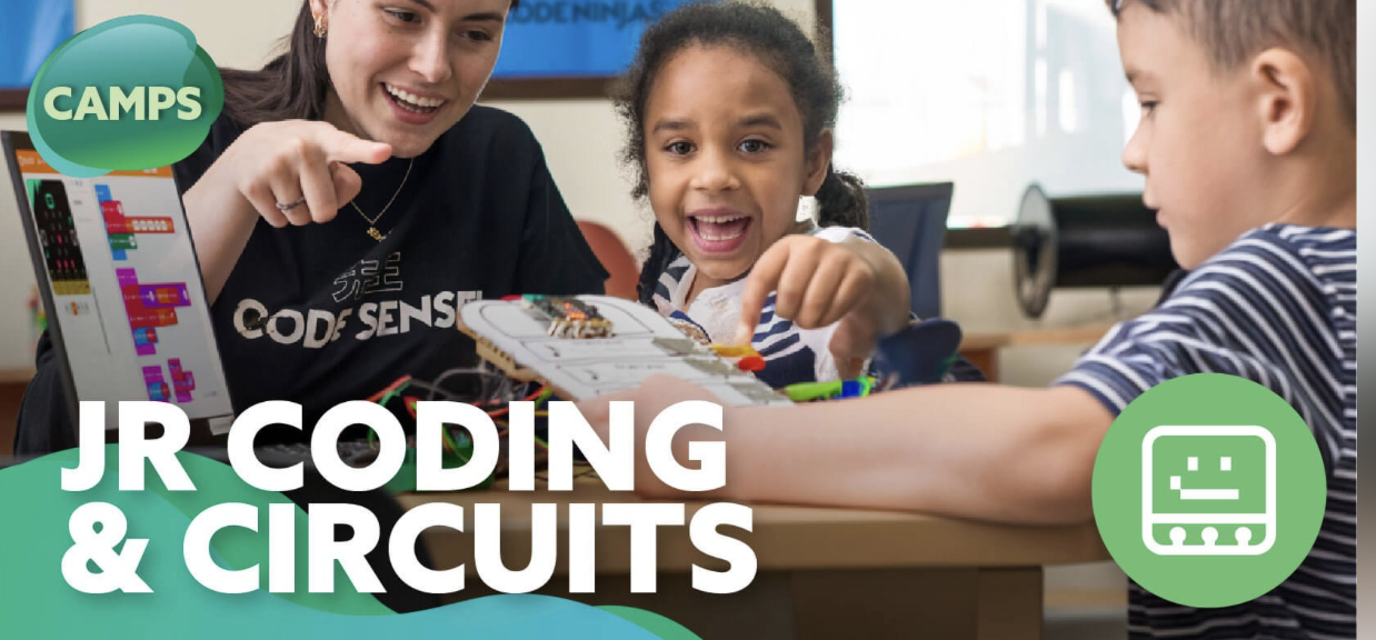 Code Ninjas Central Edmonton: JR Coding and Circuits Camp | Ages 5-7