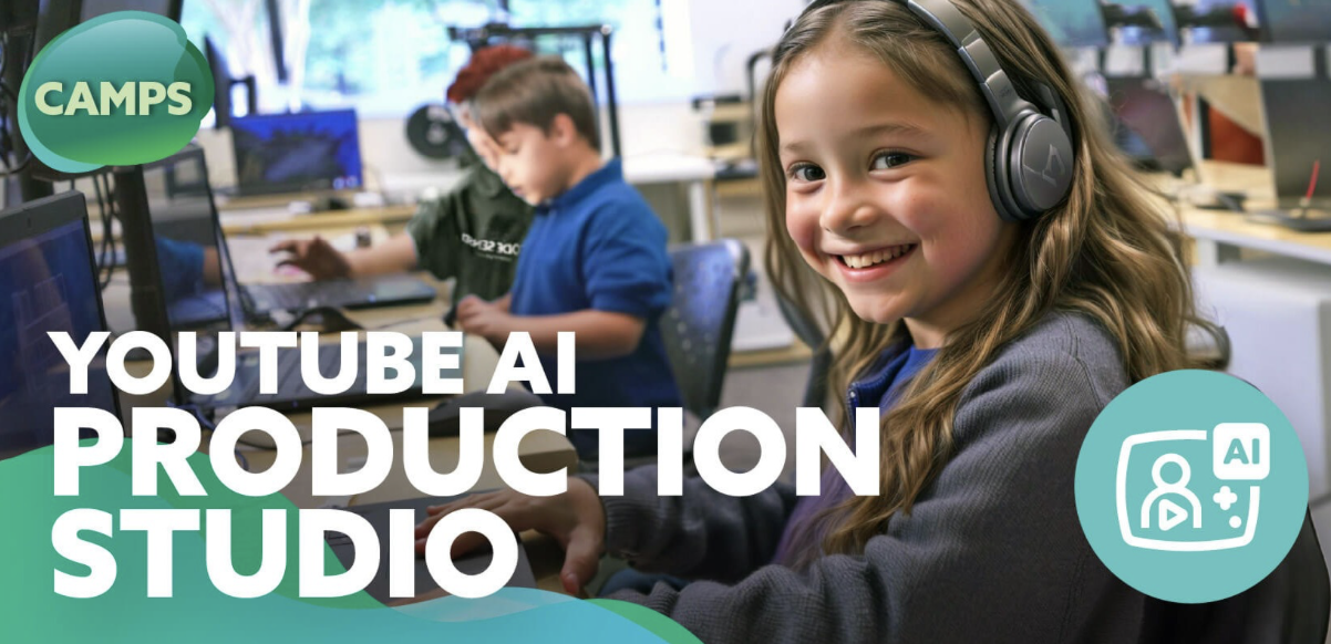Code Ninjas Central Edmonton: YouTube Al Production Studio | Ages 11-14