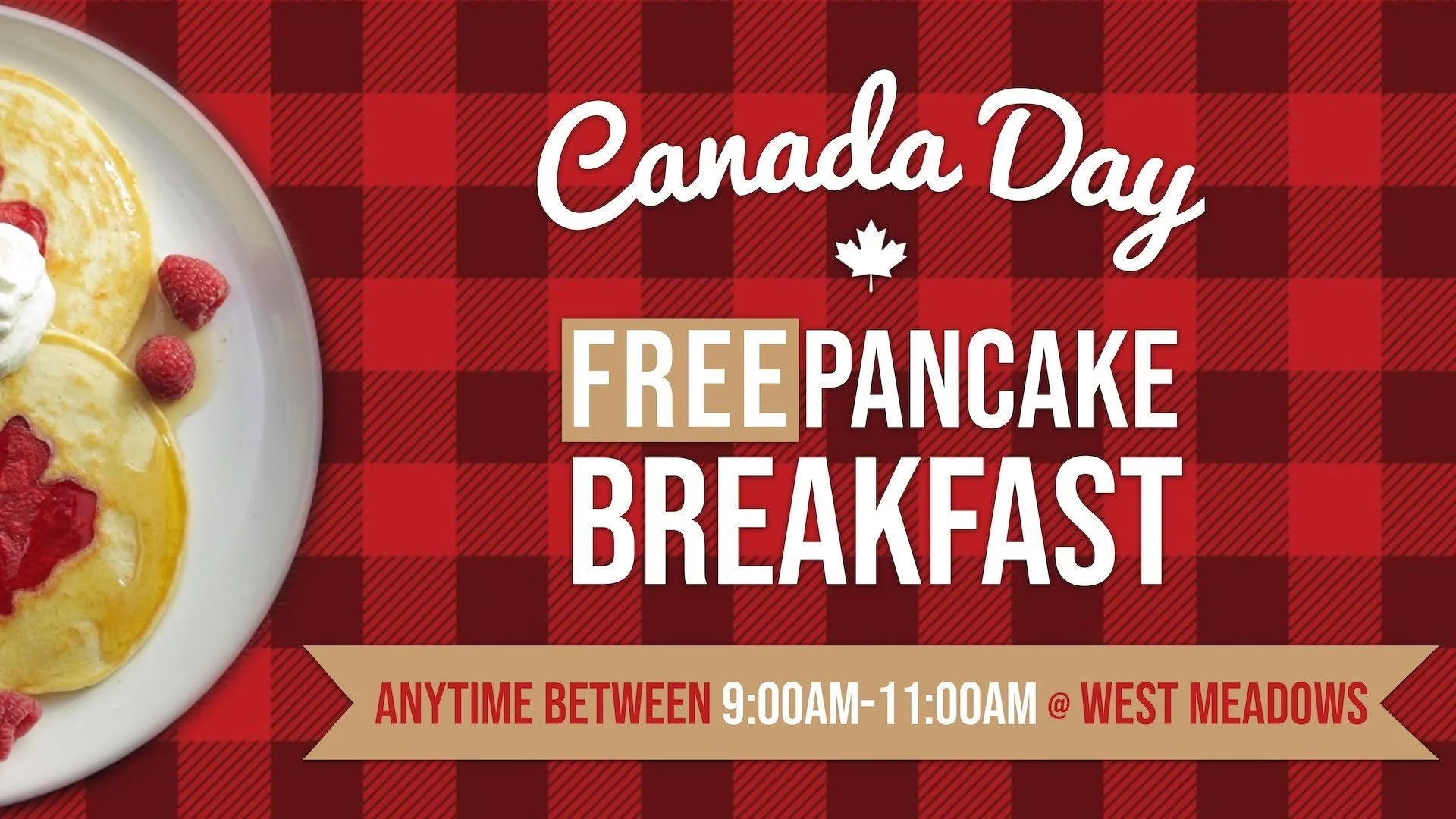 Canada Day Pancake Breakfast 