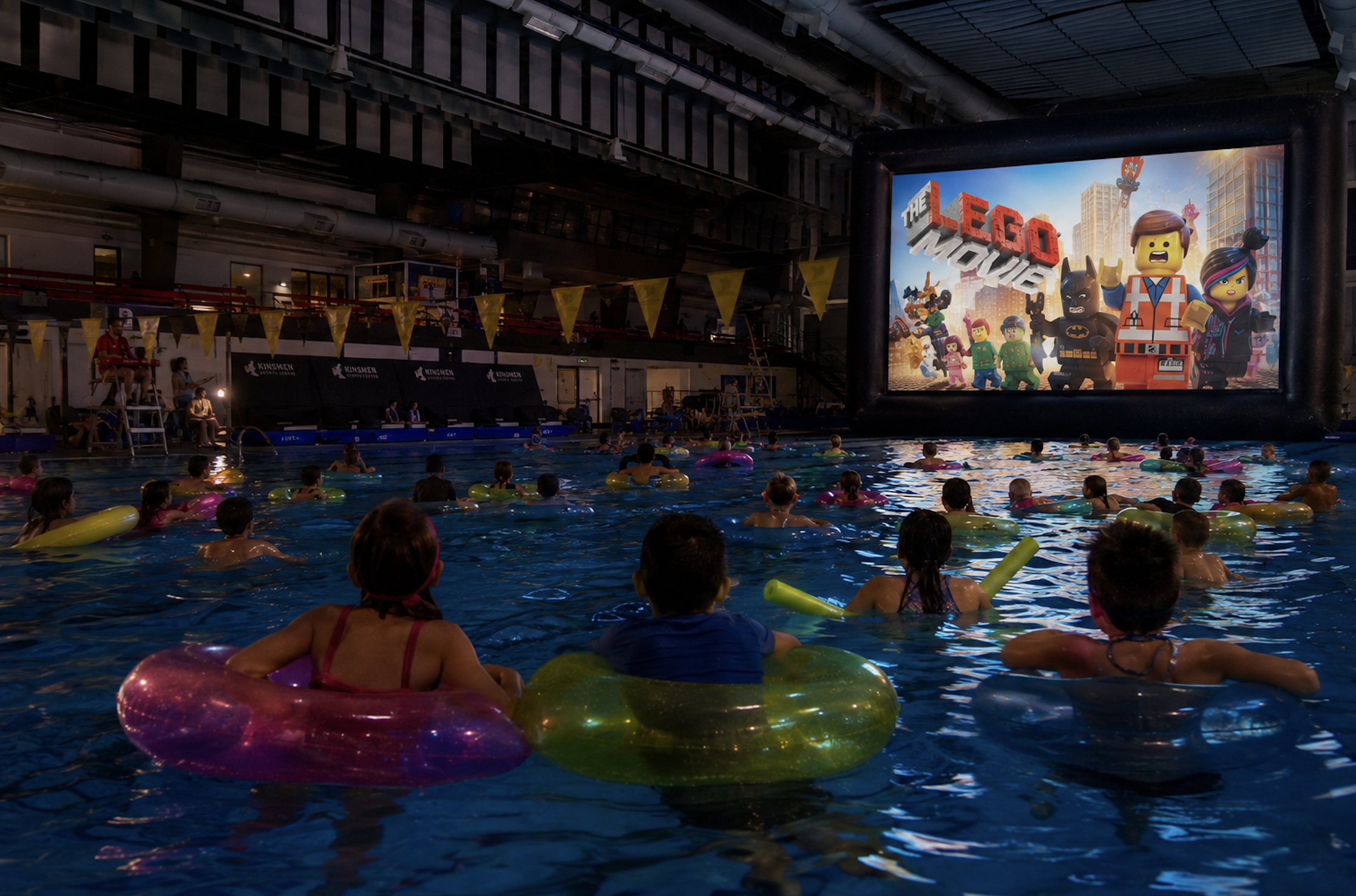 Dive in Movie in the Pool at Kinsmen Sports and Recreation: The LEGO Movie