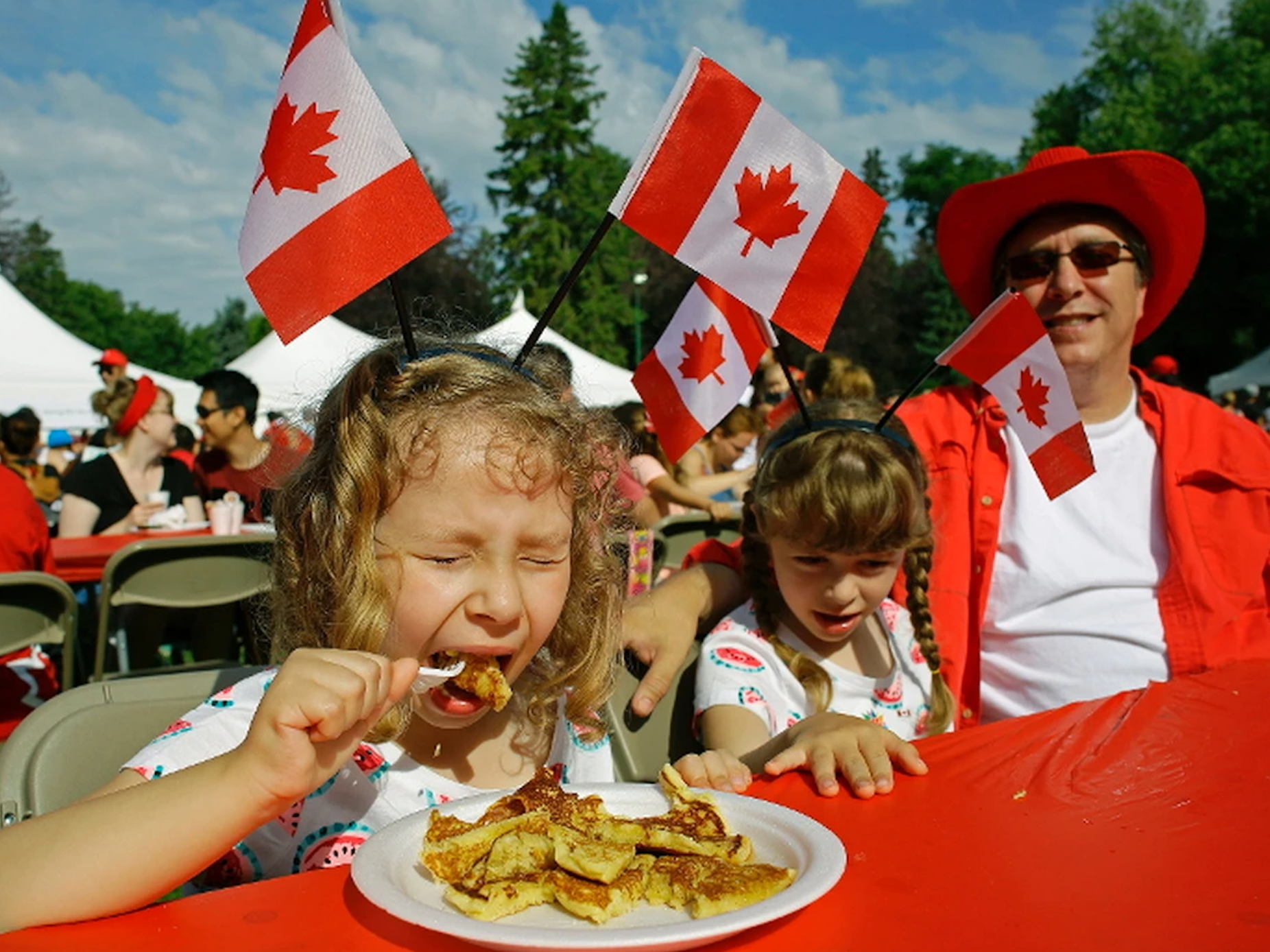 Canada Day Pancake Breakfast at The Legislature Grounds