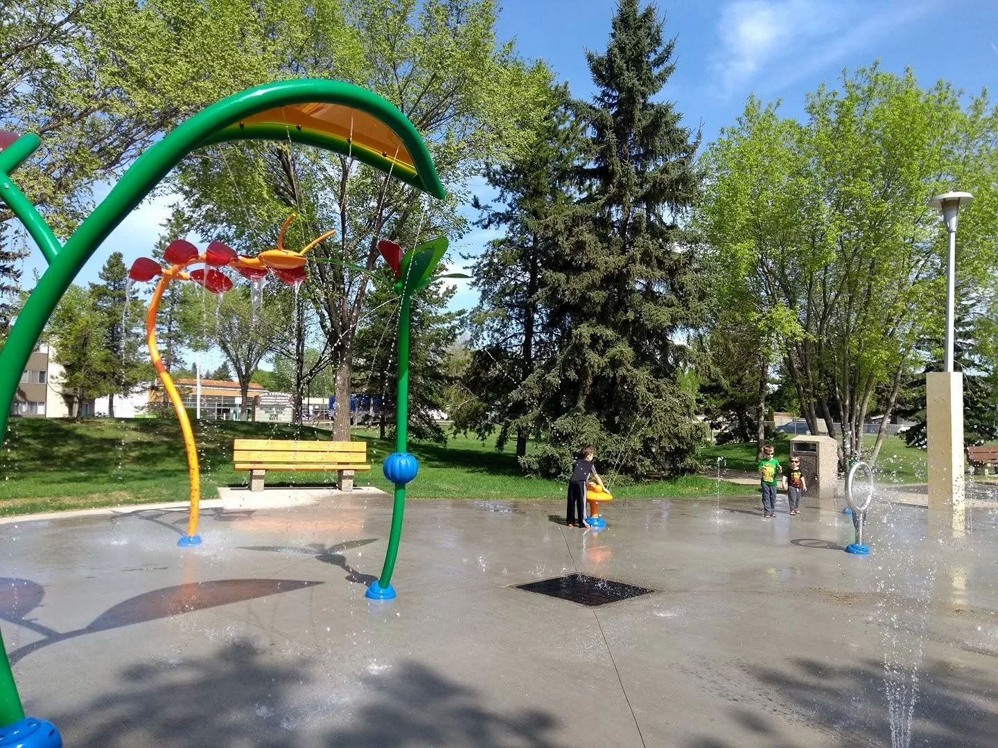 Edmonton Spray Park: Rio Terrace Community Spray Park