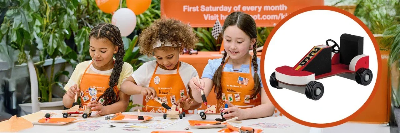 Free Home Depot Kids Workshops: Build a Go Kart