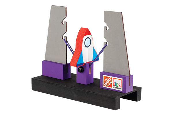 Free Home Depot Kids Workshops: Build a Rocket Game