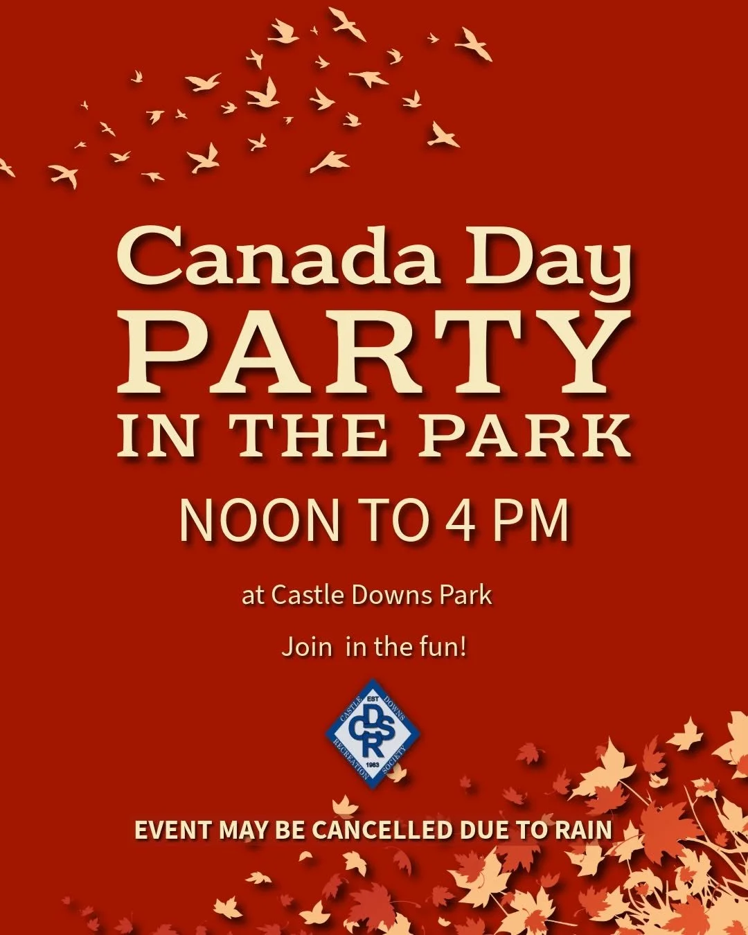 Canada Day Party in the Park