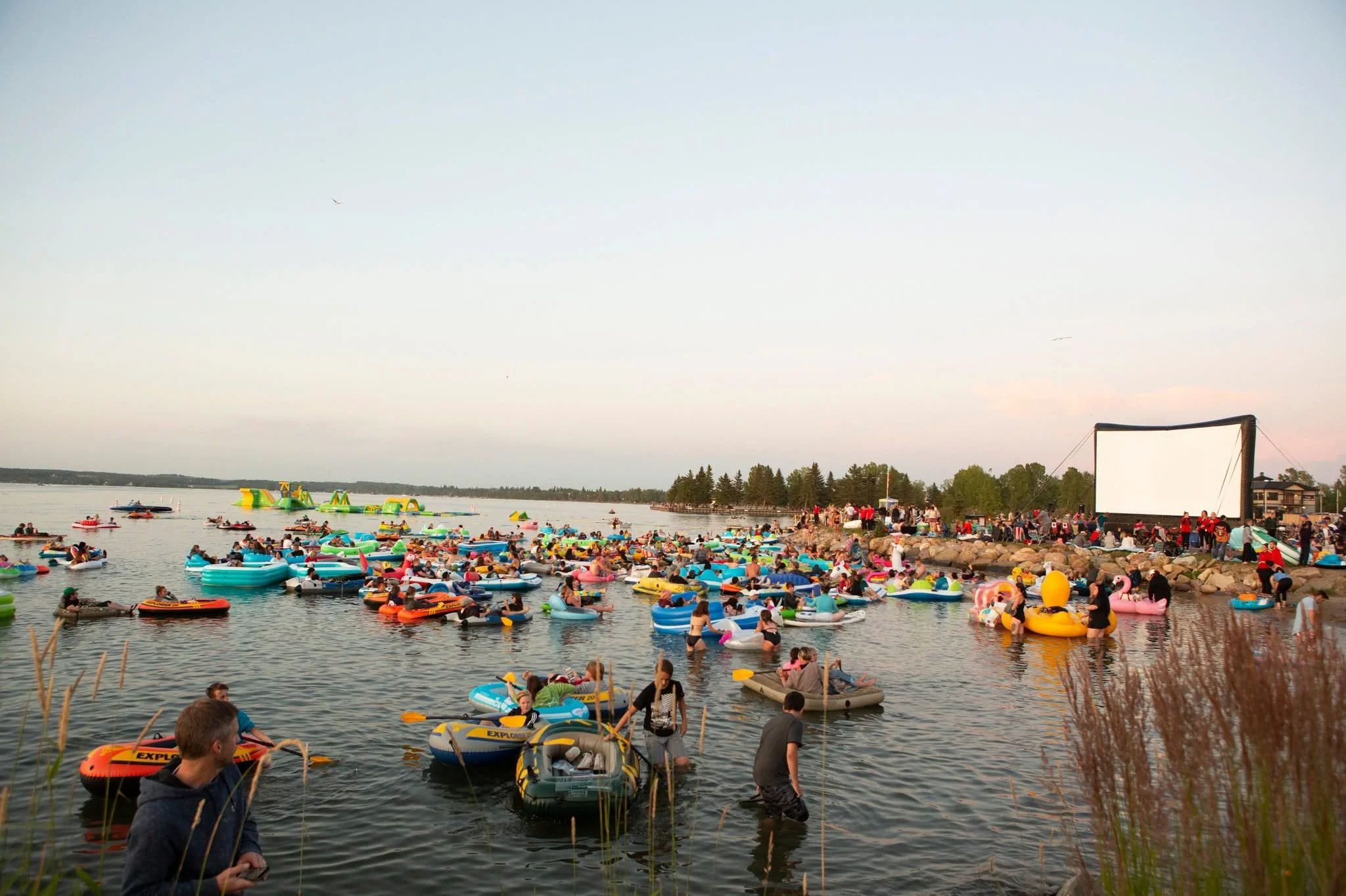 Watch a Double Feature ‘Jaws in the Lake’ at Sylvan Lake in July