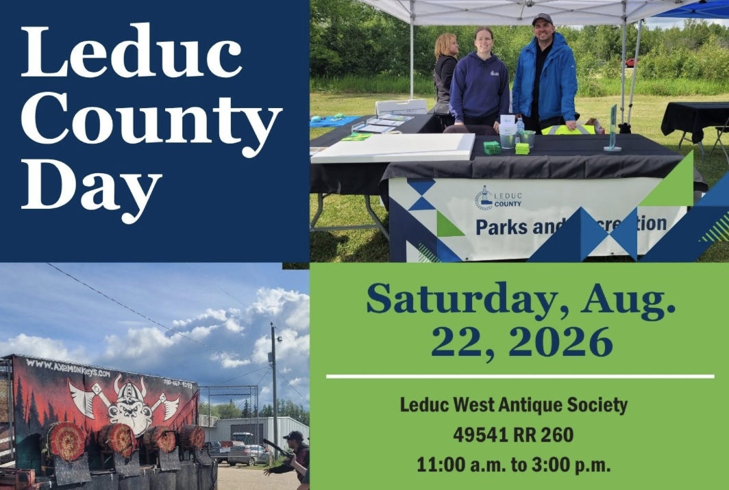 Free Leduc County Day Celebration