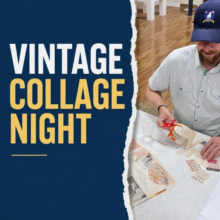 Free Vintage Collage Night 