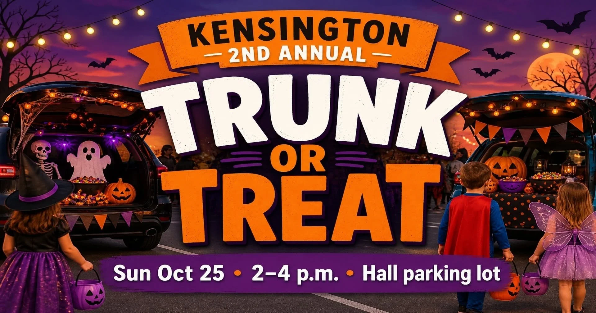 2nd Annual Trunk or Treat at Kensington