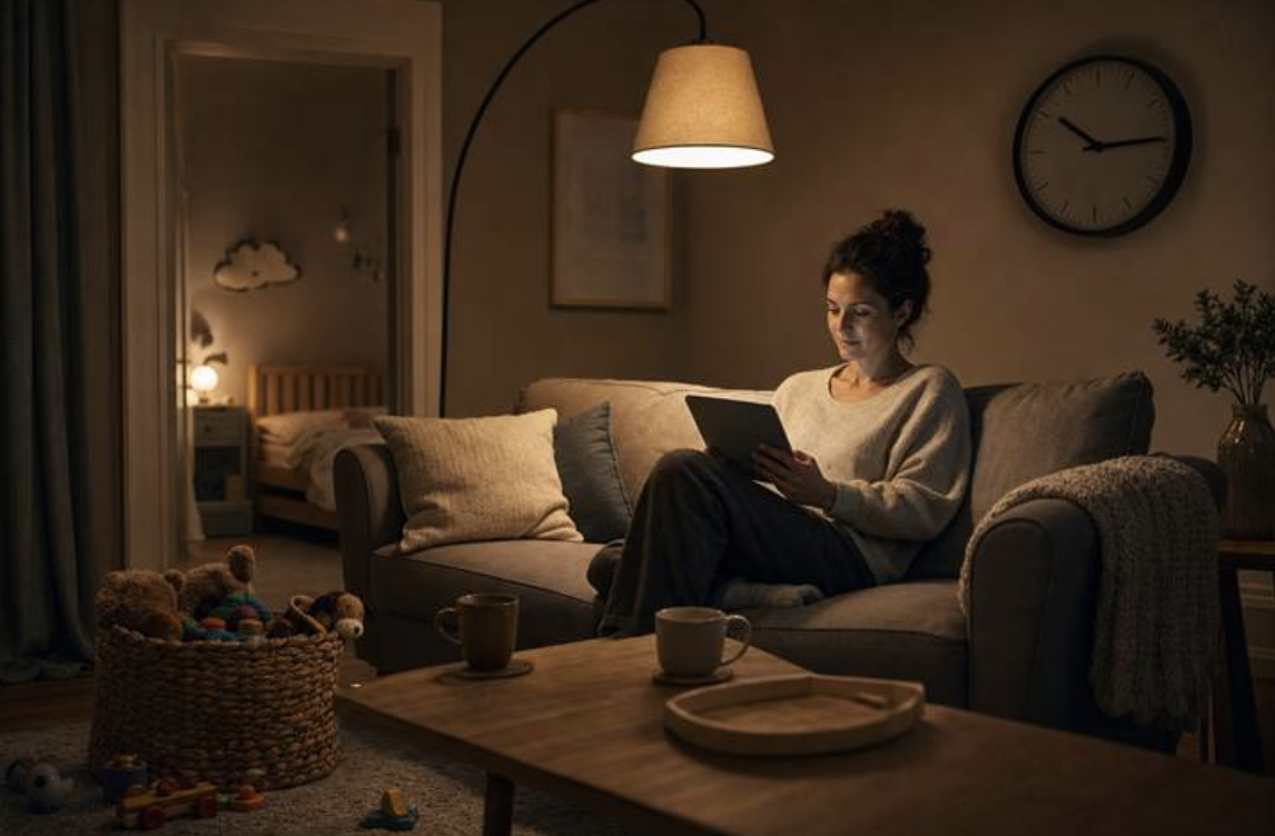 Carving out adult time in a family schedule