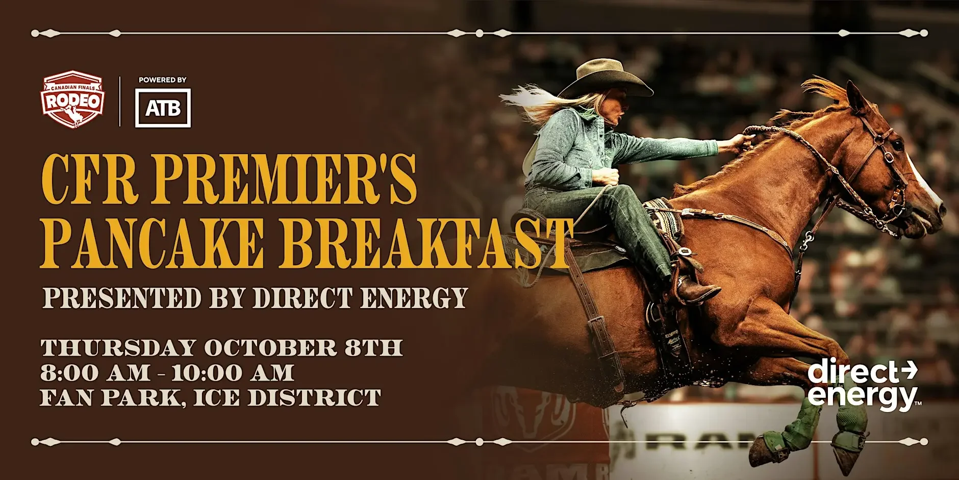 Free CFR Premier's Pancake Breakfast