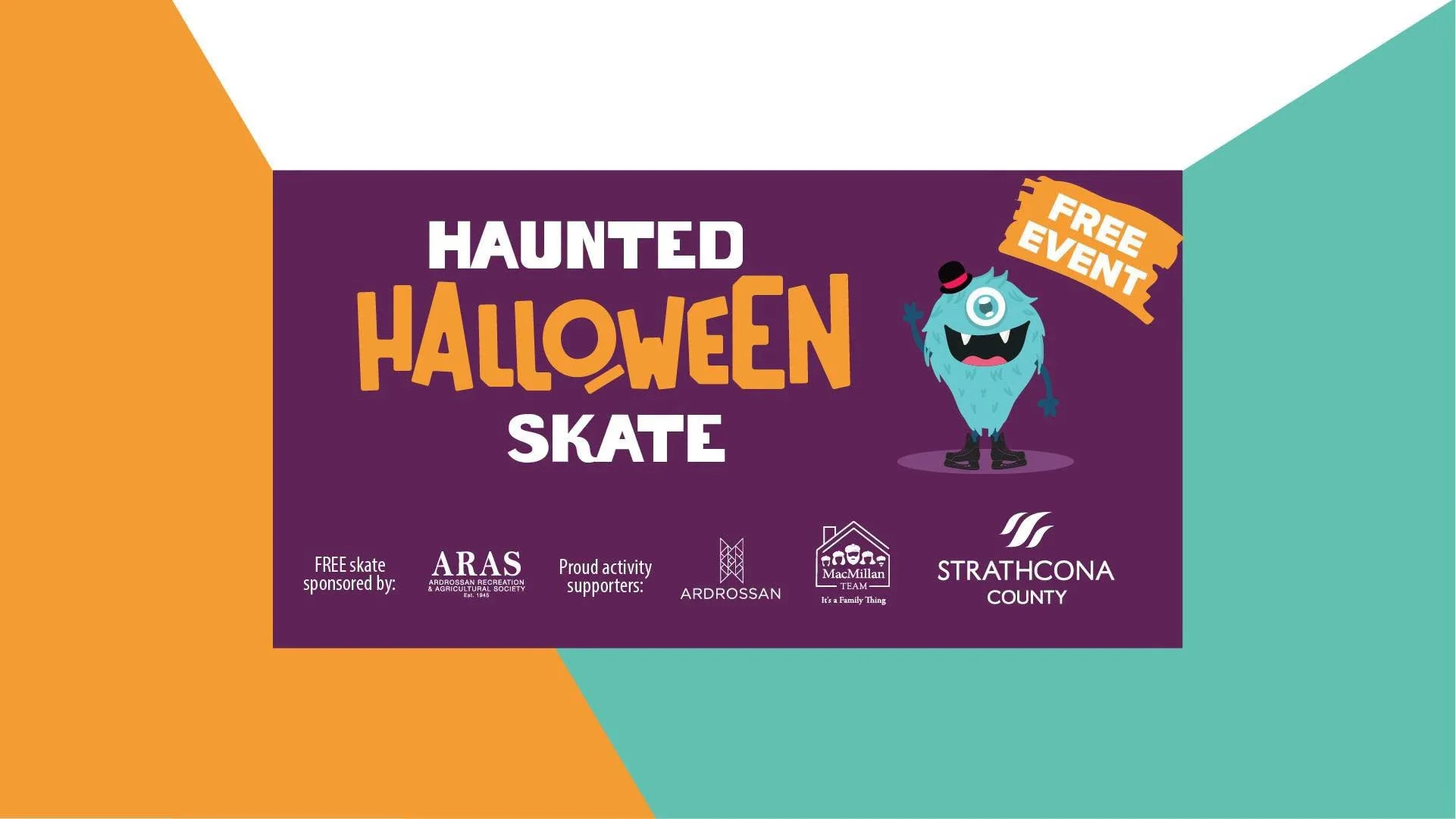 Halloween Family Fun & Free Skate in Ardrossan