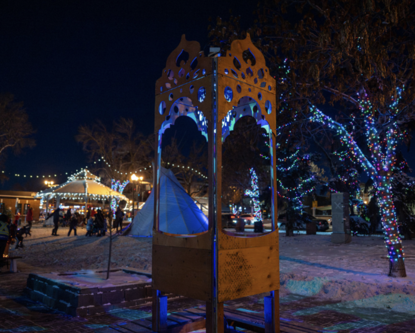 Winter Whyte Light Up in Old Strathcona