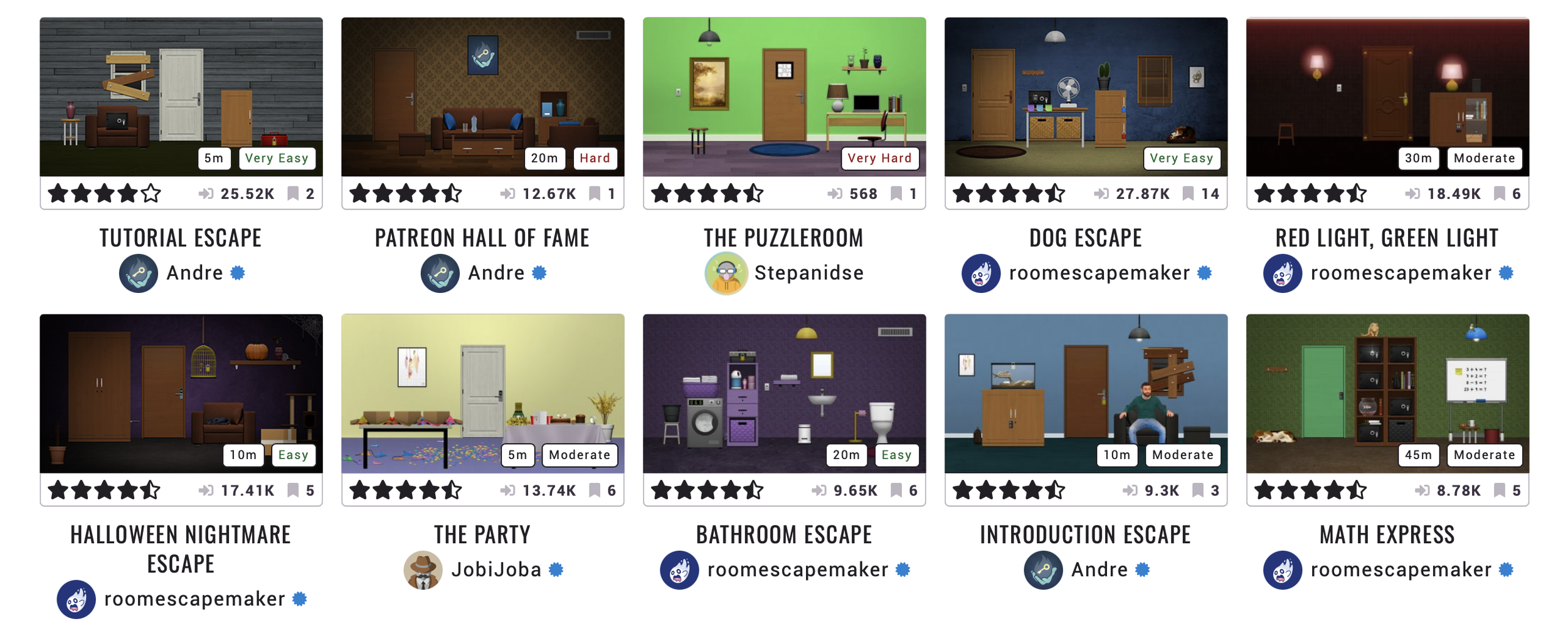 ROOM ESCAPE MAKER - Create Escape Games