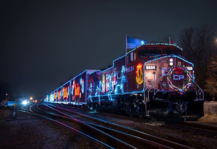 The CP Holiday Train is Making Four Stops Near Edmonton this Christmas
