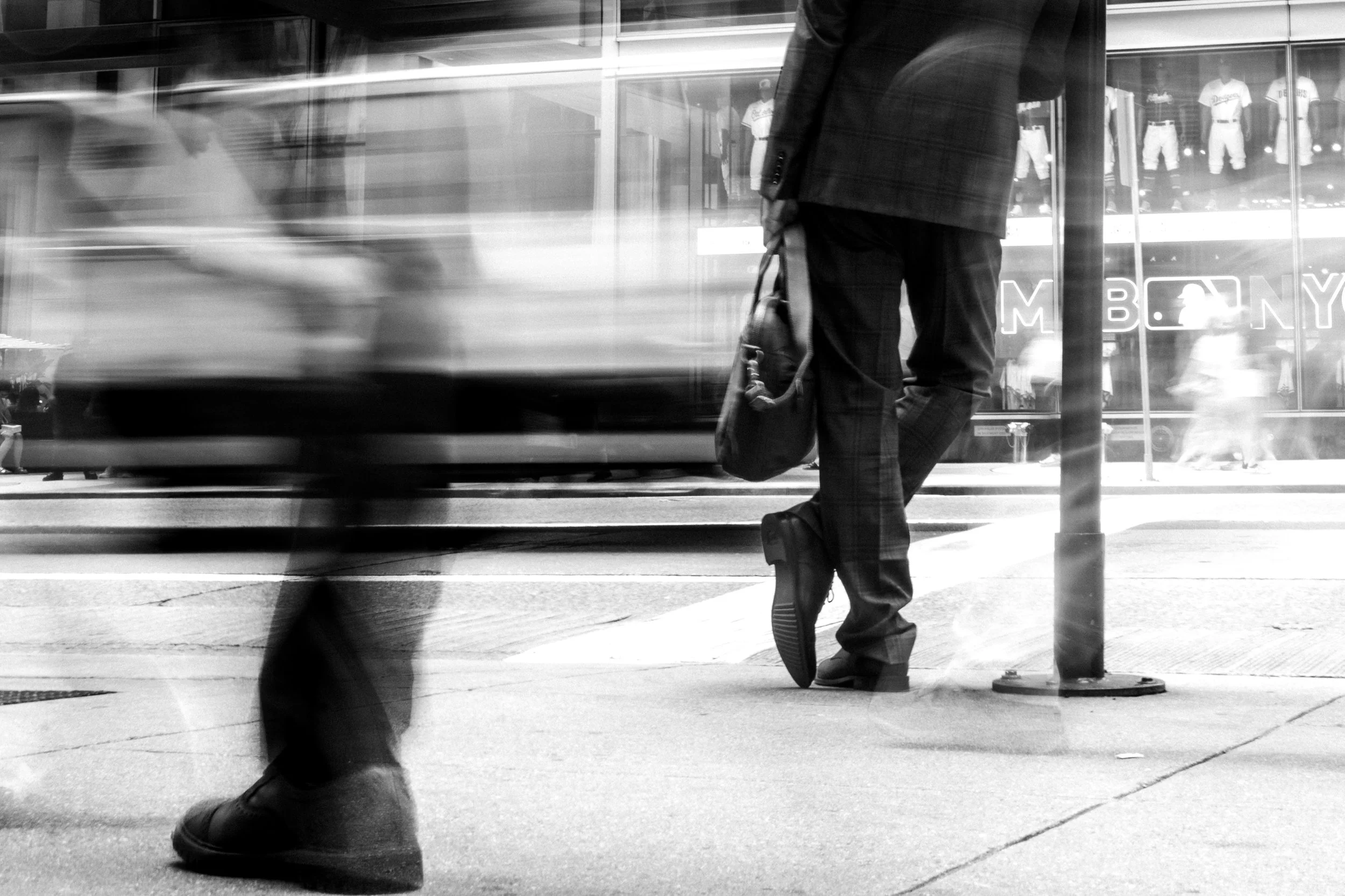 OLD - slow shutter - bus stop legs.jpg