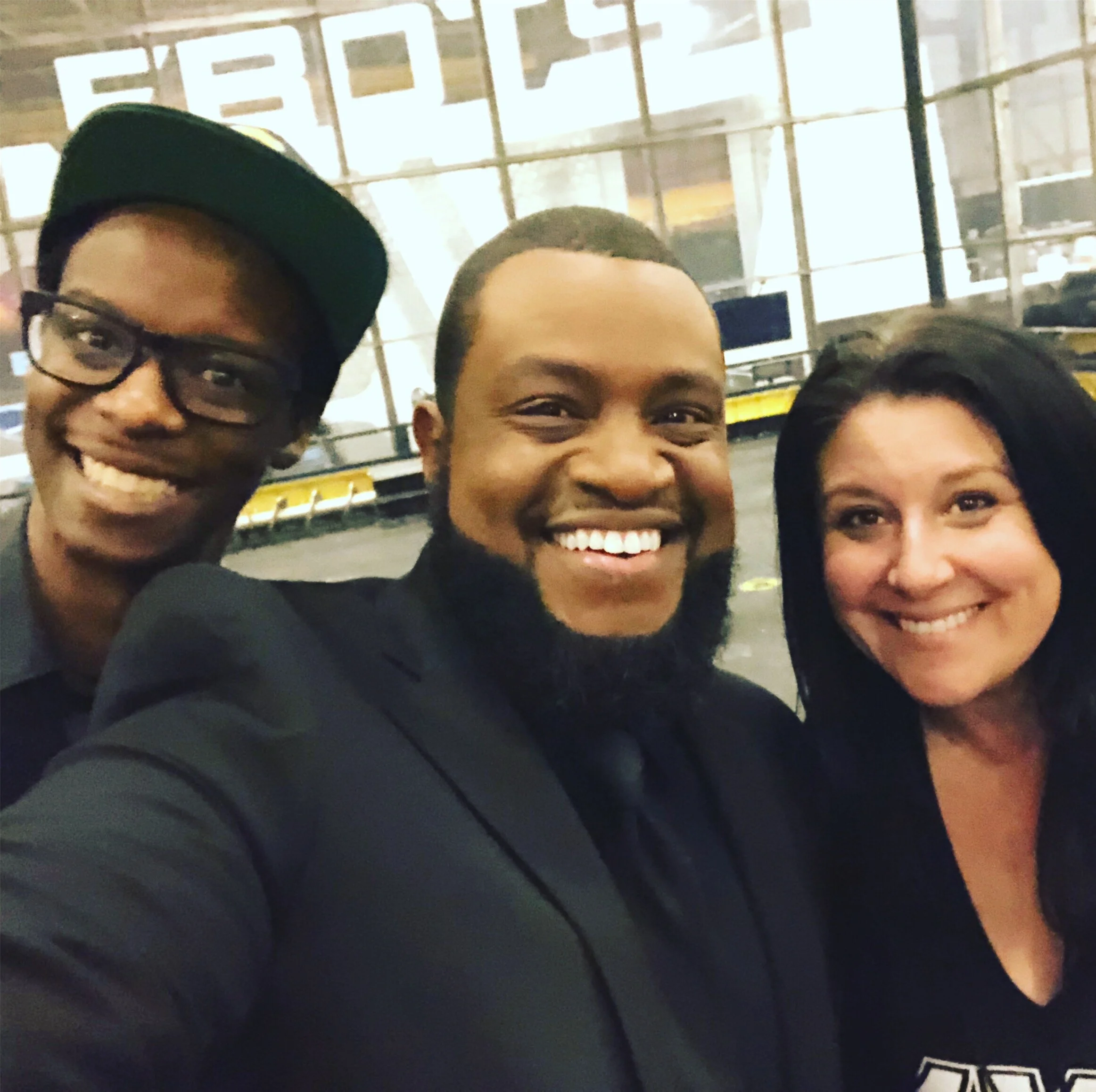 Working as a writer on BATTLEBOTS with game show's greatest producer, Stad St. Fleur and the worlds best announcer Faruq Tauheed 