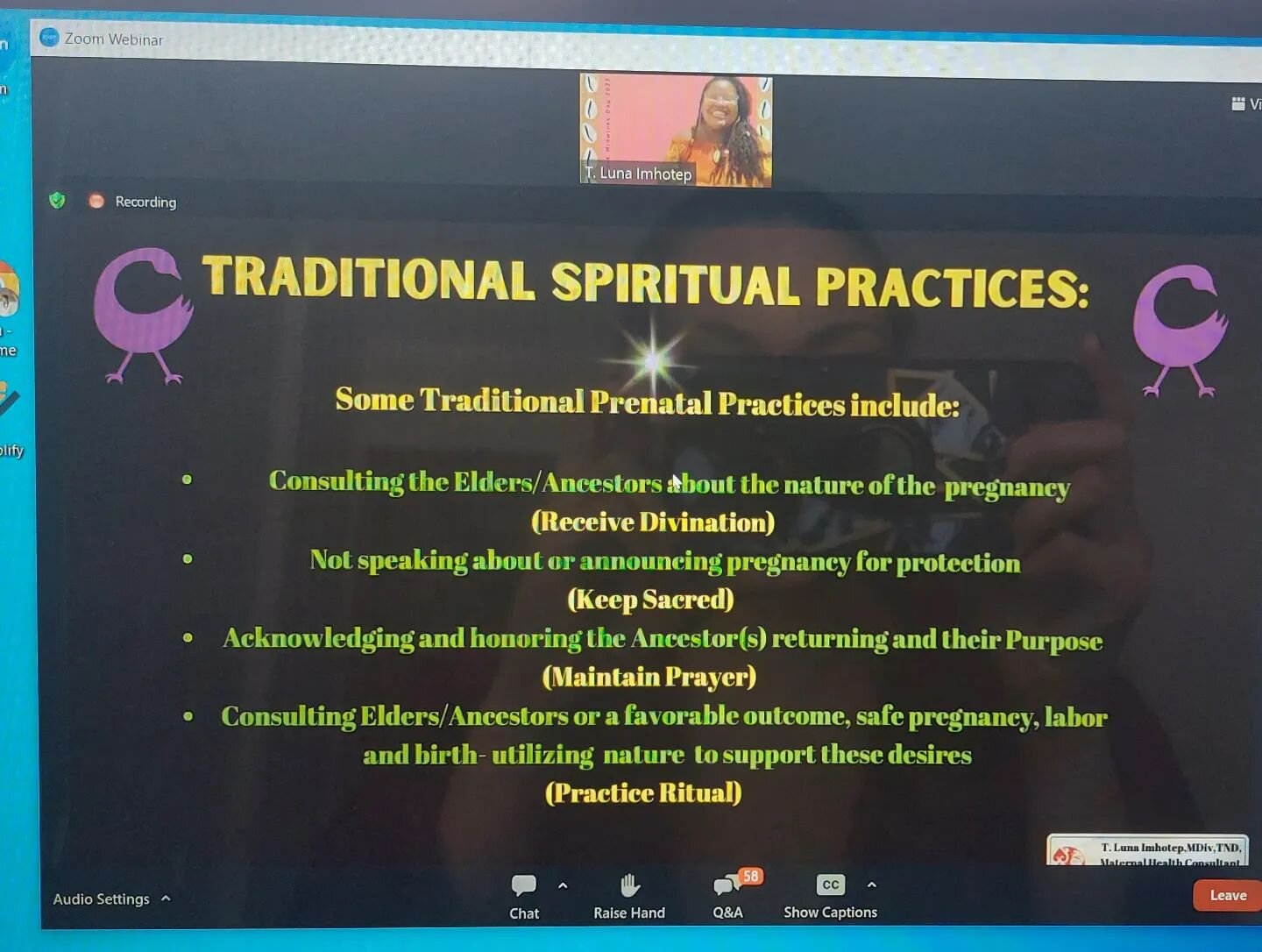 Happy Black Midwives Day! Midwives are herbalists, spiritual healers, bodyworkers and healers, and we come in ALL colors, genders and bodies. We open portals and gates of divination as the keepers of birth ✊🏽👏🏽🙌🏽

Look far back enough in ANY cul