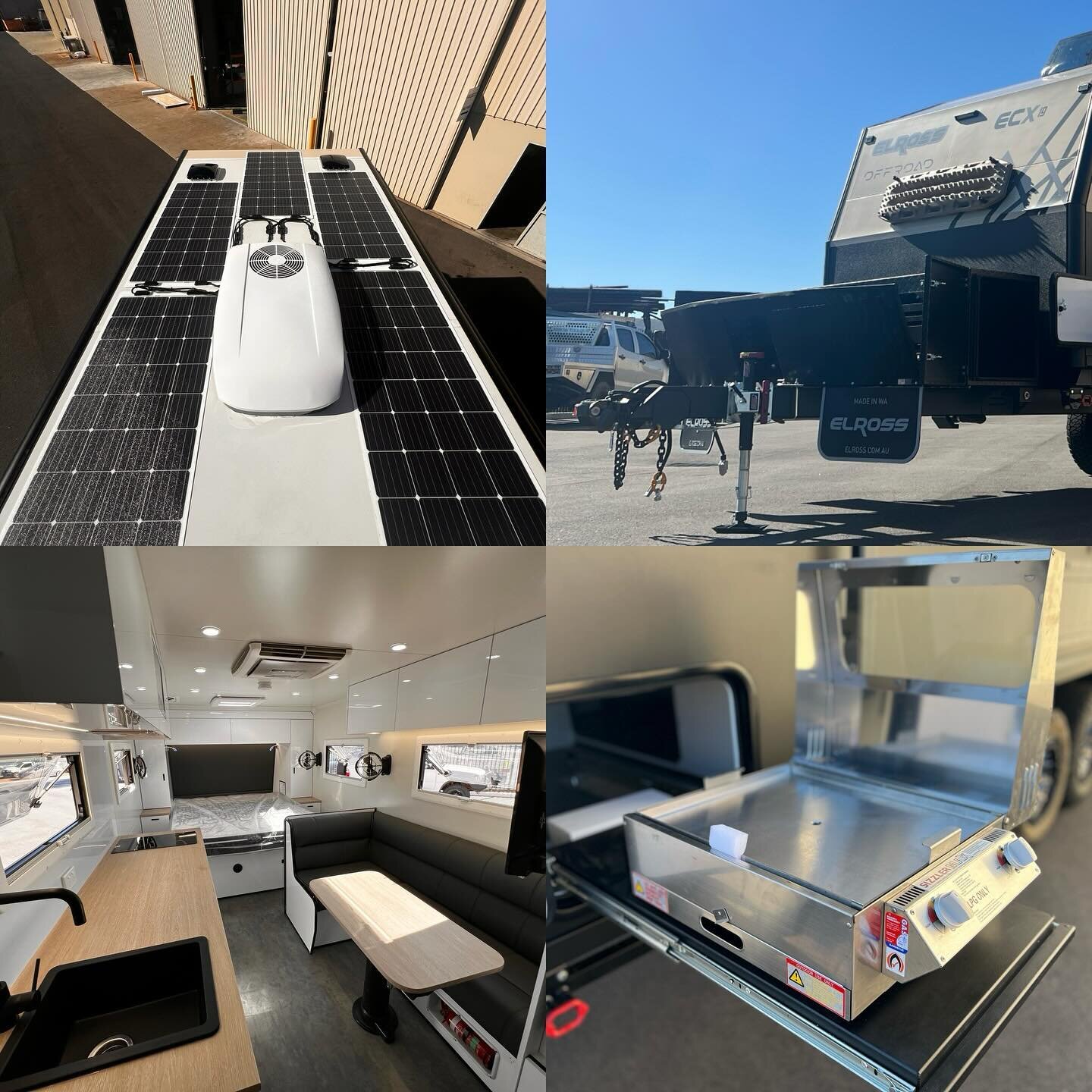 Unveiling our latest masterpiece, this ECX19 Off Grid Elross Caravan! 🚐✨ A testament to teamwork and customer collaboration this ECX is finished in Paperbark and along with a hefty list of options it is a top quality rig! #elross #caravans #offroad 