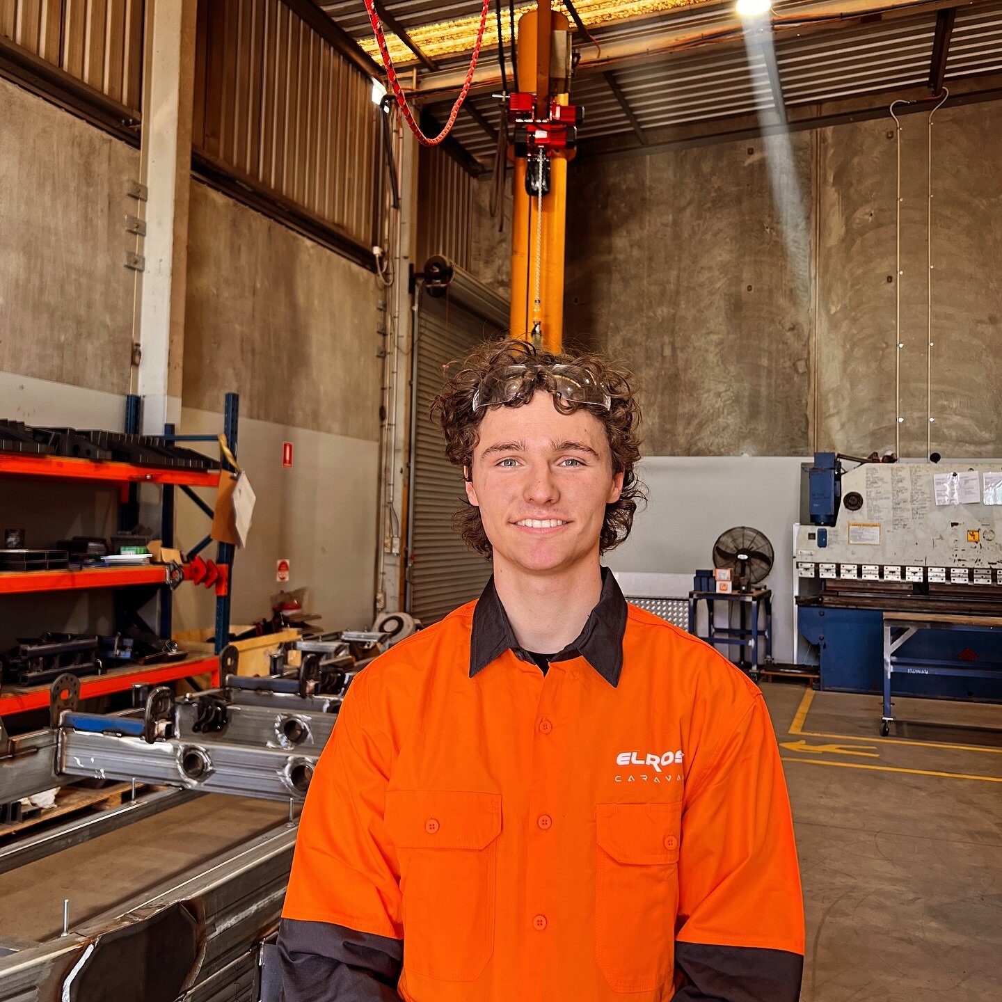 Worker Bio 
Name: Hayden Pitt 
Role at Elross: 2nd year fabrication Apprenticeship
Passions/Interests: Travel, metalwork 
Favorite part about working at Elross: the variety of work and learning I get to do 
Favorite Food : Lasagne 
Coke or Pepsi? : I