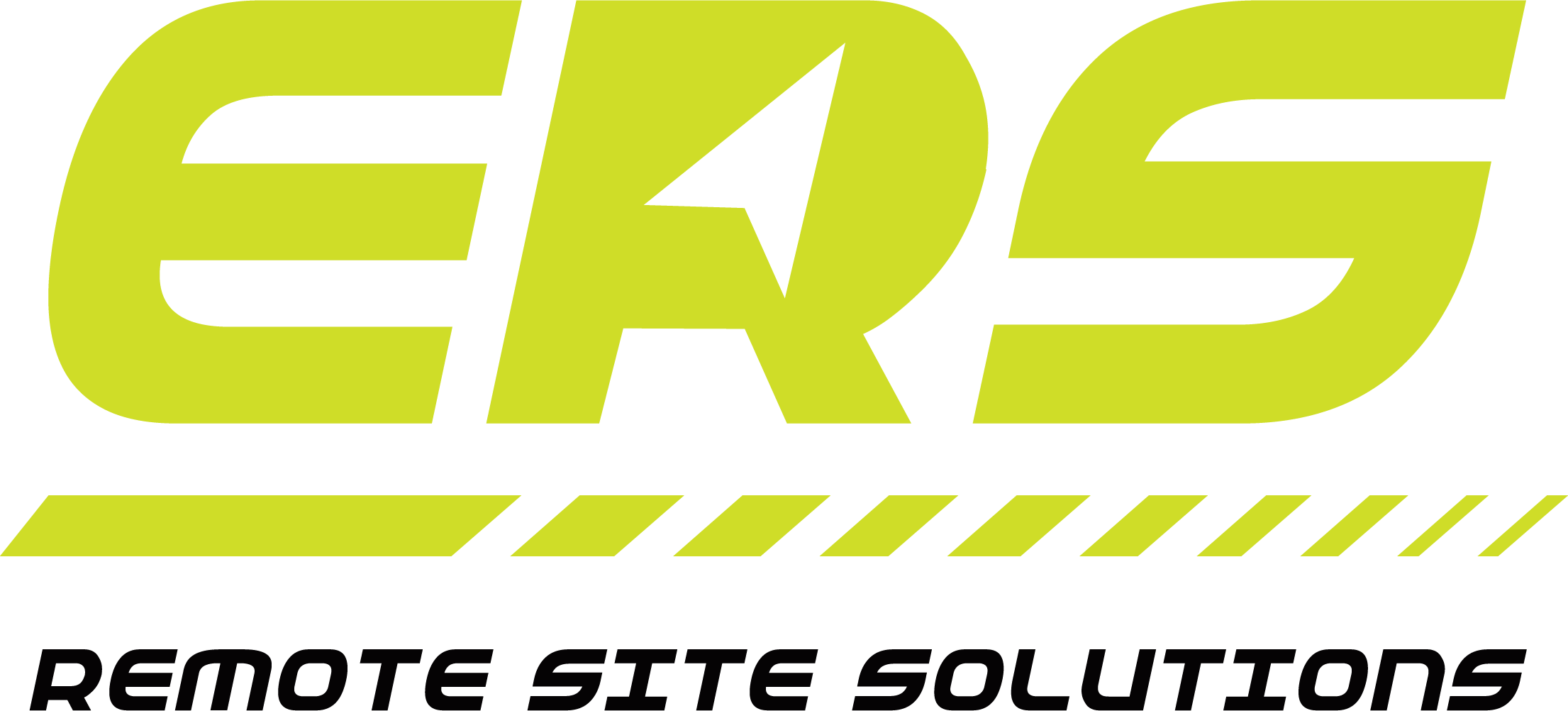 Green and black logo for CRT, with stripes below the name.