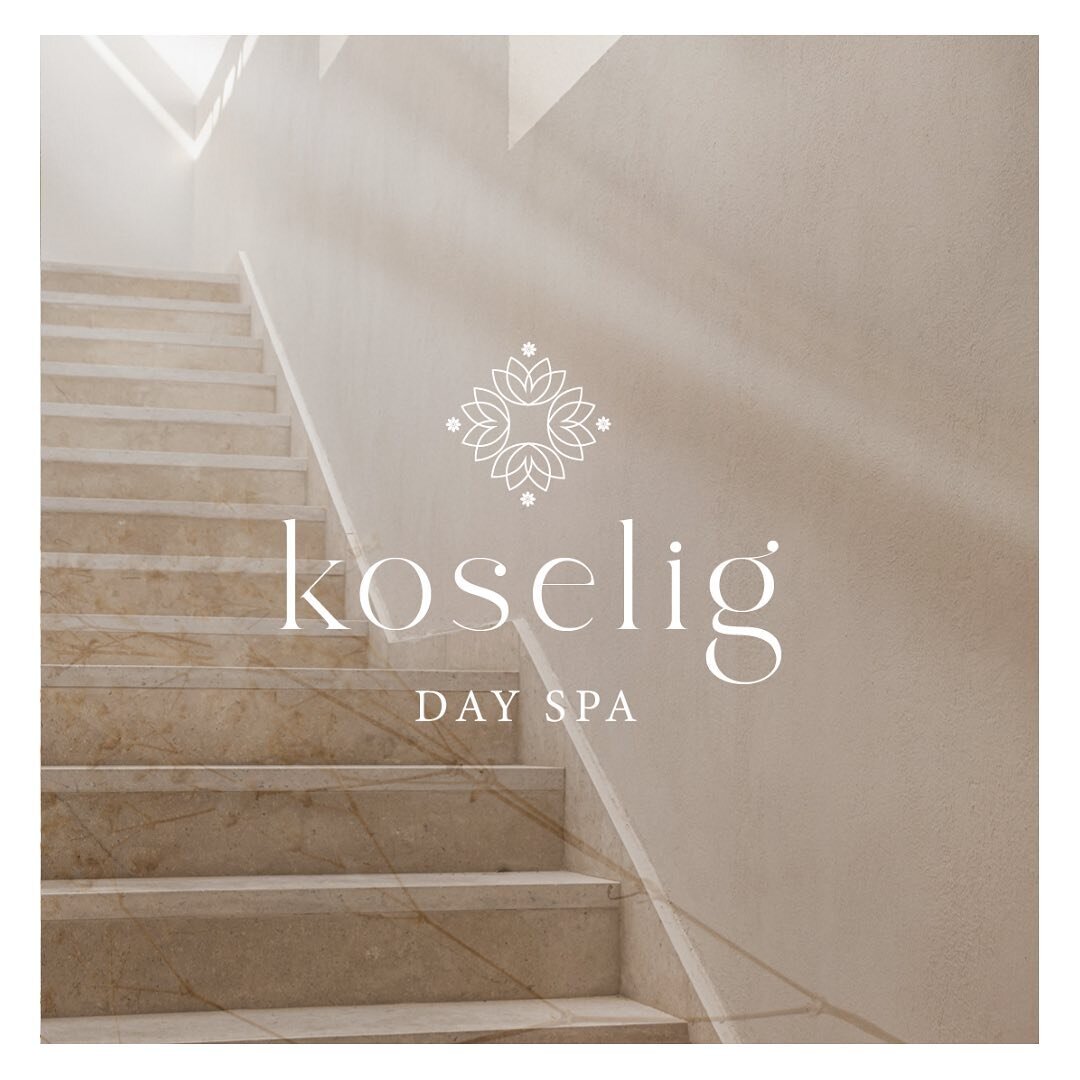 Koselig | Norwegian | The feeling of being cozy, happy, content. 

I loved working with @koseligdayspa on rebranding for the opening of a new location!