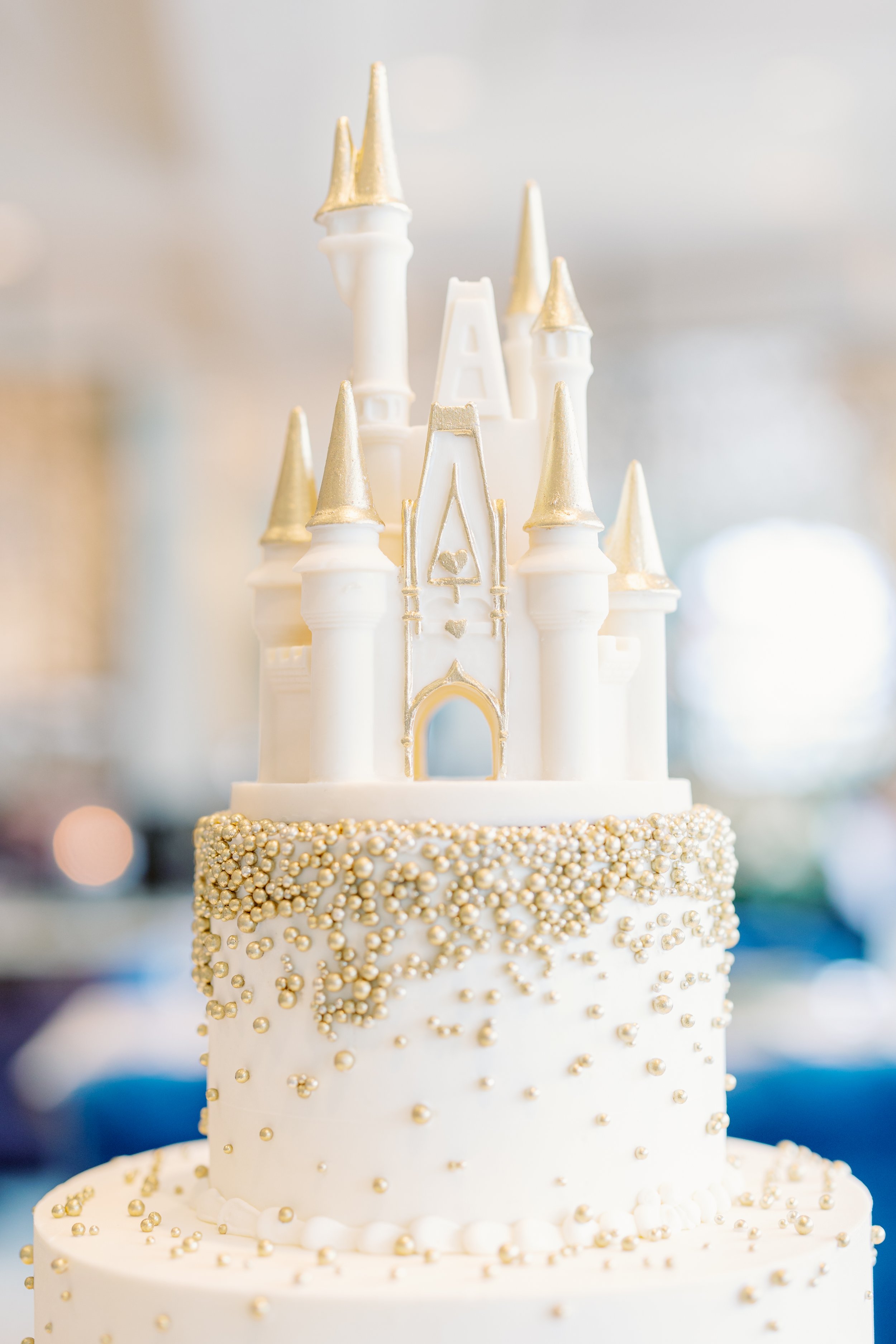  Disney Wedding cake 