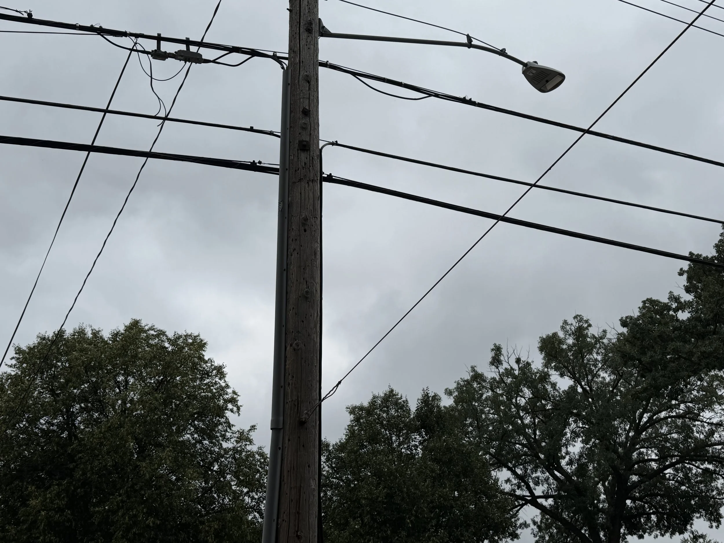 Image of a street post