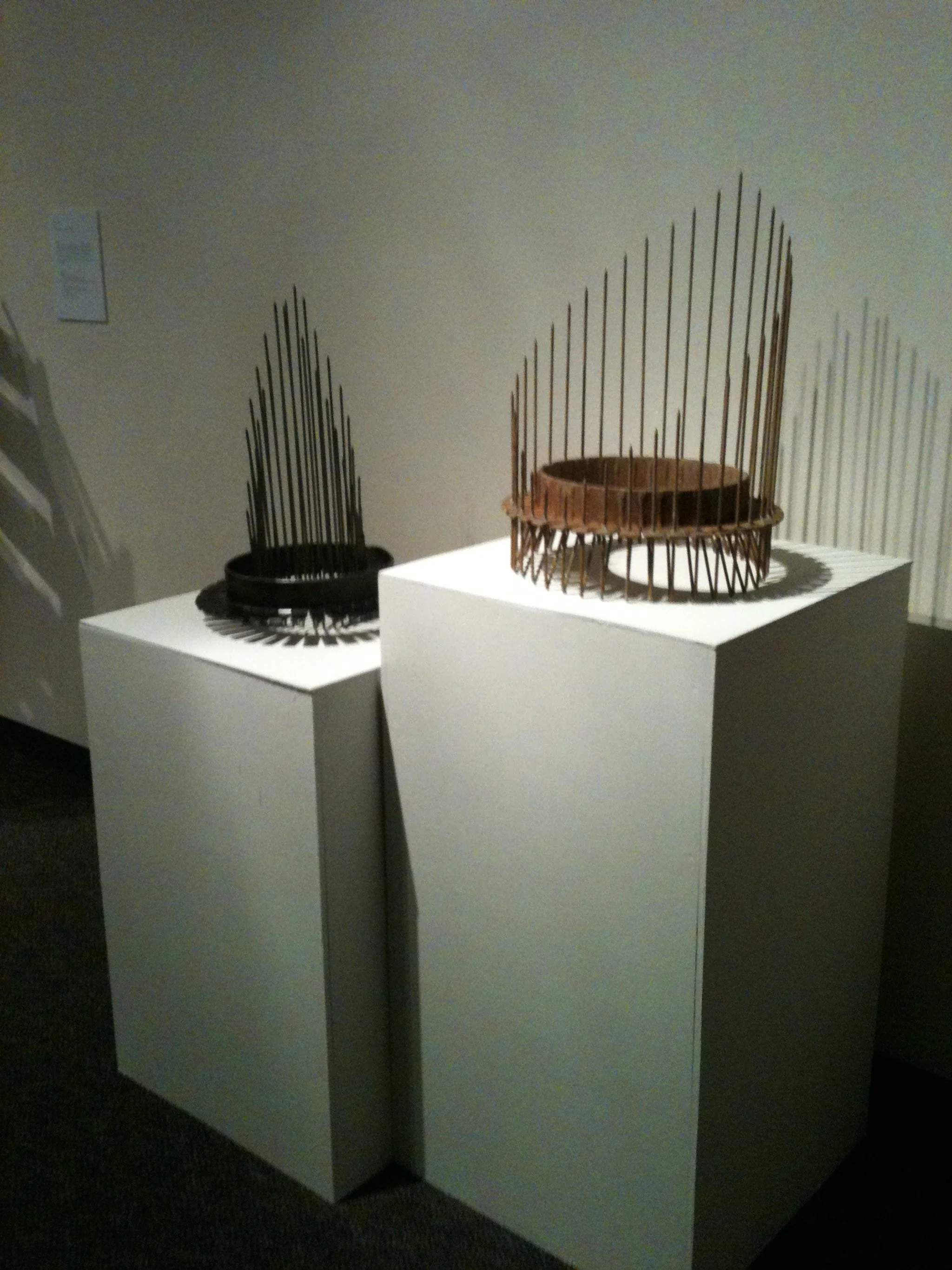 Two CRWNS. Welded steel.