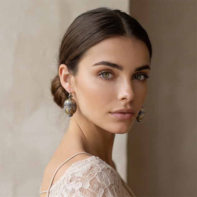 Sagarmatha Dome Earrings