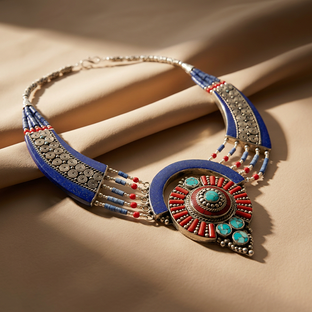 Solar Eclipse Arch Necklace